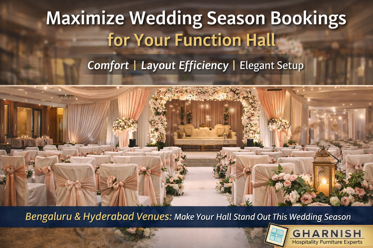 Preparing Your Banquet Hall for the Indian Wedding Season: A Venue Owner’s Guide
