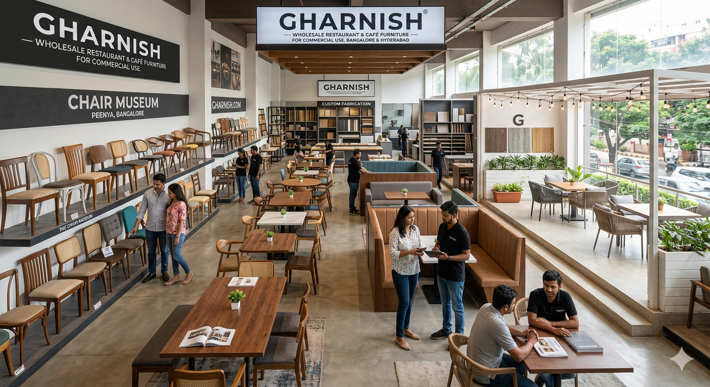 Wholesale Restaurant and Café Furniture in Bangalore