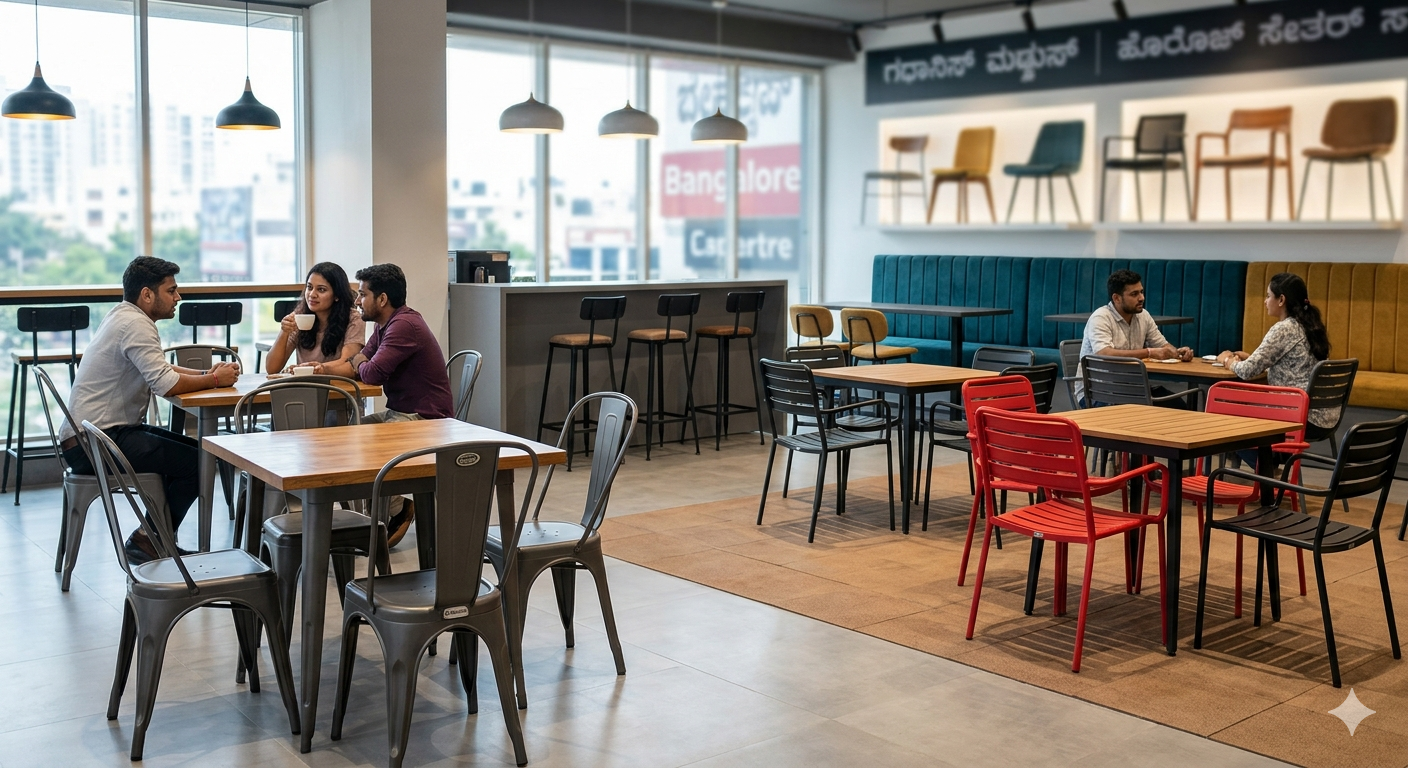 Commercial Furniture vs Residential Furniture: Why Restaurants & Cafés Need Commercial-Grade Solutions