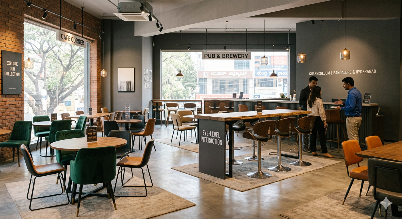 The Best Cafe and Restaurant Furniture in Bangalore & Hyderabad