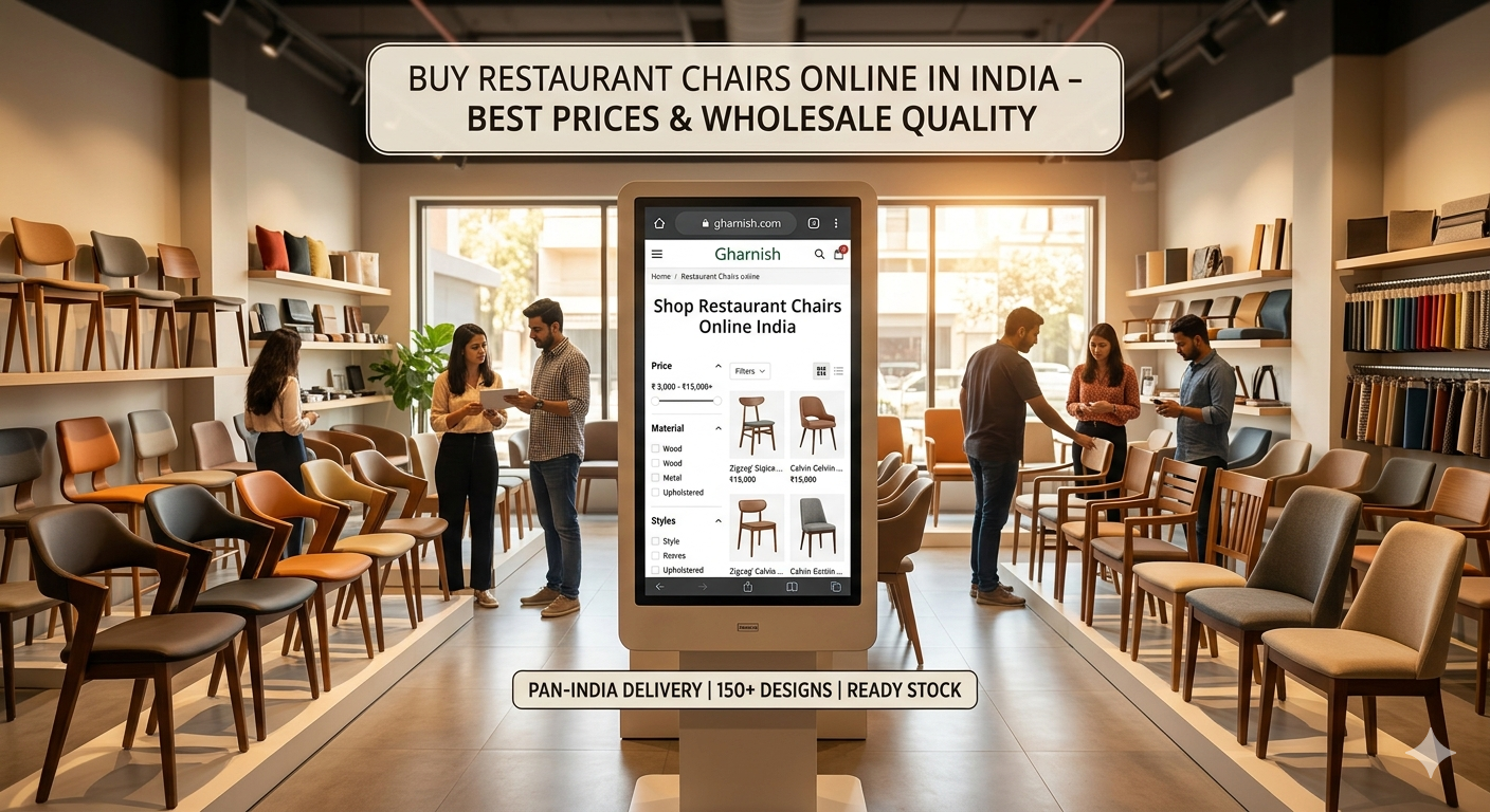 Buy Restaurant Chairs Online in India: Best Prices & Wholesale Quality