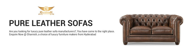 pure leather sofas in hyderabad