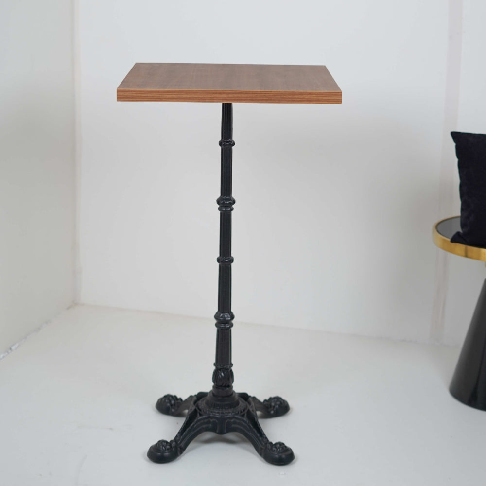 Buy 4 Leg Cast Iron Bar Table Base Wooden Top at Wholesale Price in