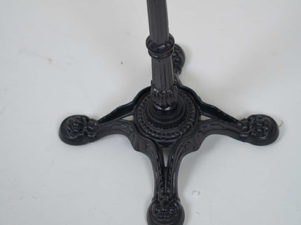 4 Leg Cast Iron Bar Table Base Wooden Top