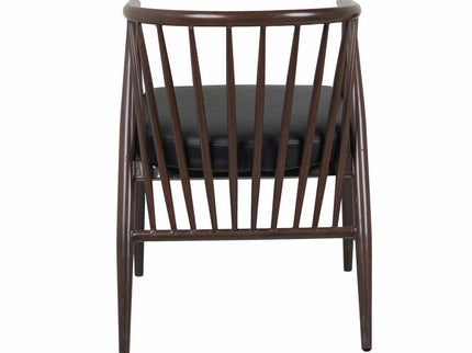 Ala Metal With Wooden Finish Chair
