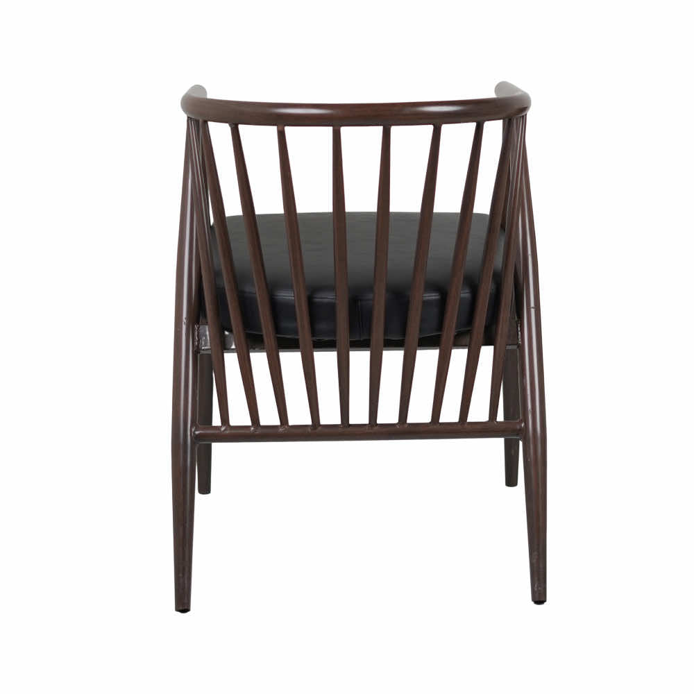 Ala Metal With Wooden Finish Chair