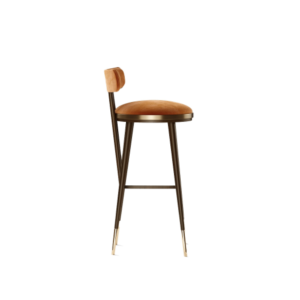 Aroma Luxury Wooden Bar Chair