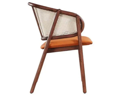 Asher metal cane restaurant chair