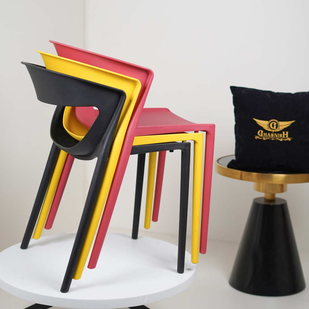 Aura Plastic Cafe Chairs Premium
