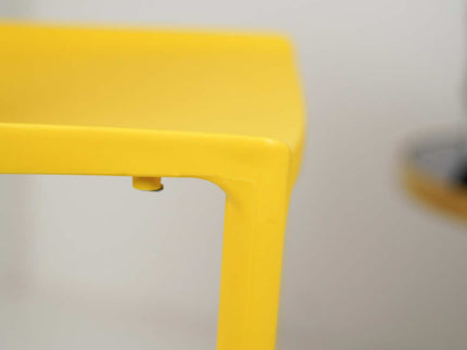 Aura Yellow Plastic Cafe Chairs Premium