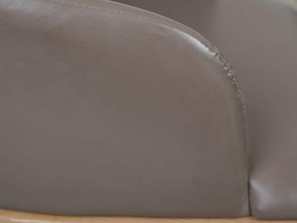 Ava Leather Grey Dining Chair for Restaurant