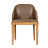 Ava Leather Dining Chair For Restaurant And Cafe
