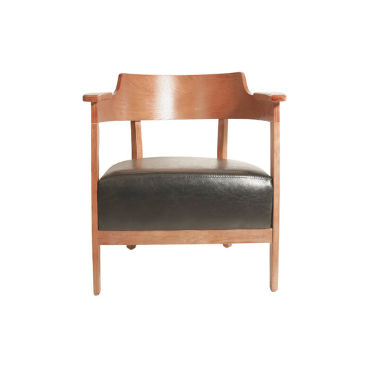 Barly Wooden Lounge Chair
