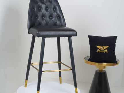 Bok Leather Bar Chair