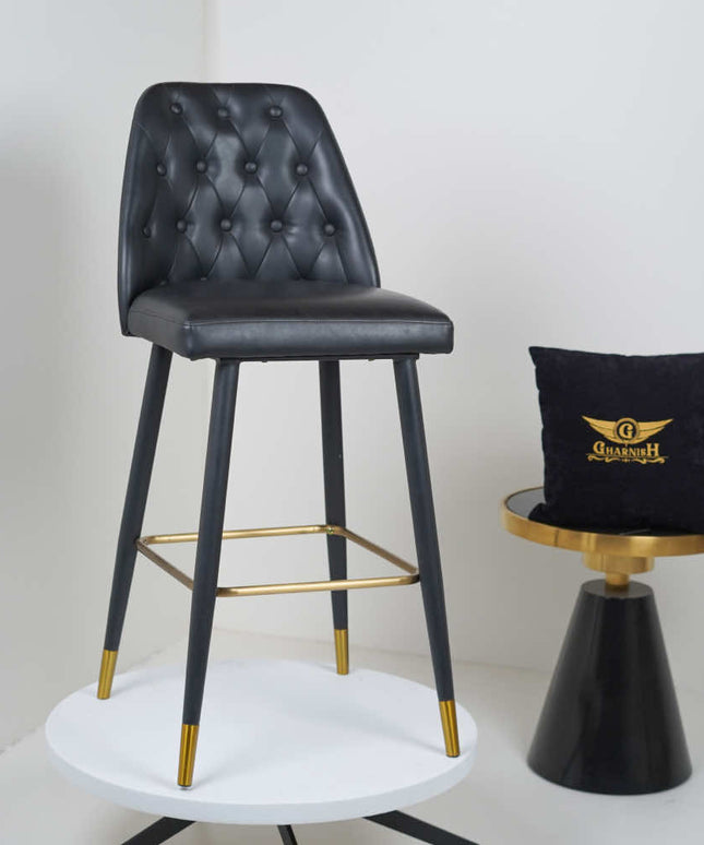 Bok Leather Bar Chair