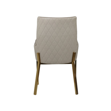 Bolero Dining Chairs for Jewelry Store PVD Legs