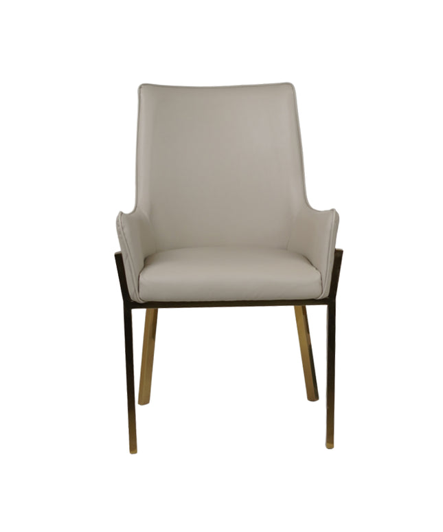 Bolero Dining Chairs for Jewelry Store PVD Legs