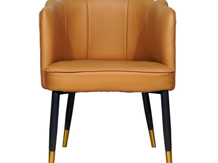 Bounce leather dining chair