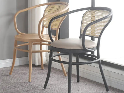 Calvin dark restaurant dining chair