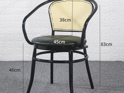 Calvin dark restaurant dining chair