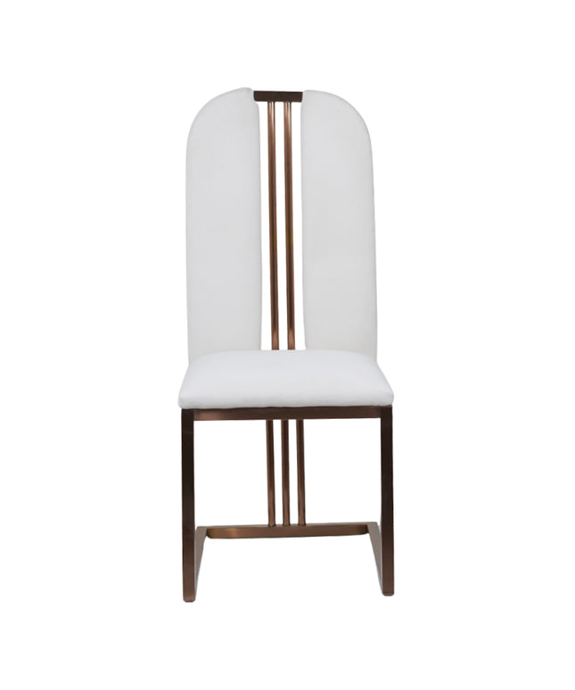 Castle PVD Rose Gold Dining Chairs for Premium Dining Sets