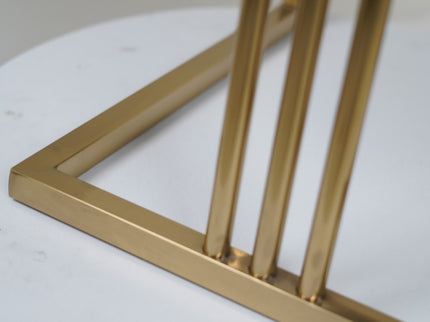 Castle Green Dining Chairs WIth Rose Gold PVD Coated Base