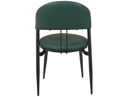 Coaster Green Leather Dining Chair for Restaurant or Cafe