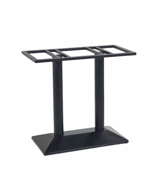 Diamond Box Double Pillar Table Base