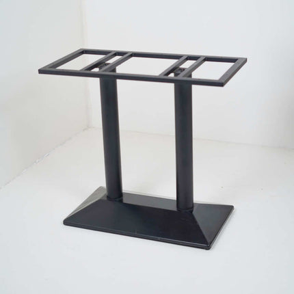 Diamond Box Double Pillar Table Base