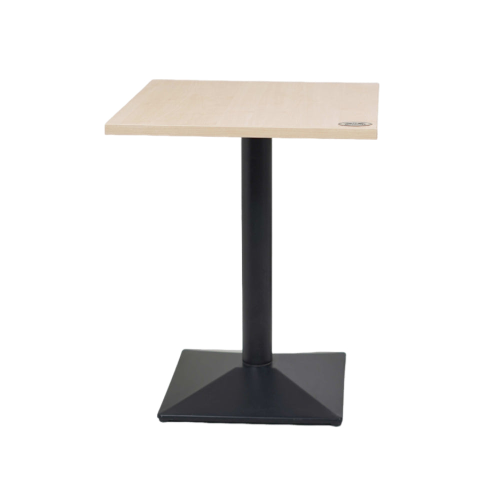 Diamond Single Pillar Table Base Beige Top