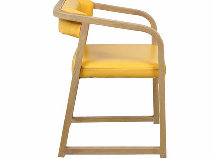 Fletch Metal Yellow Chair