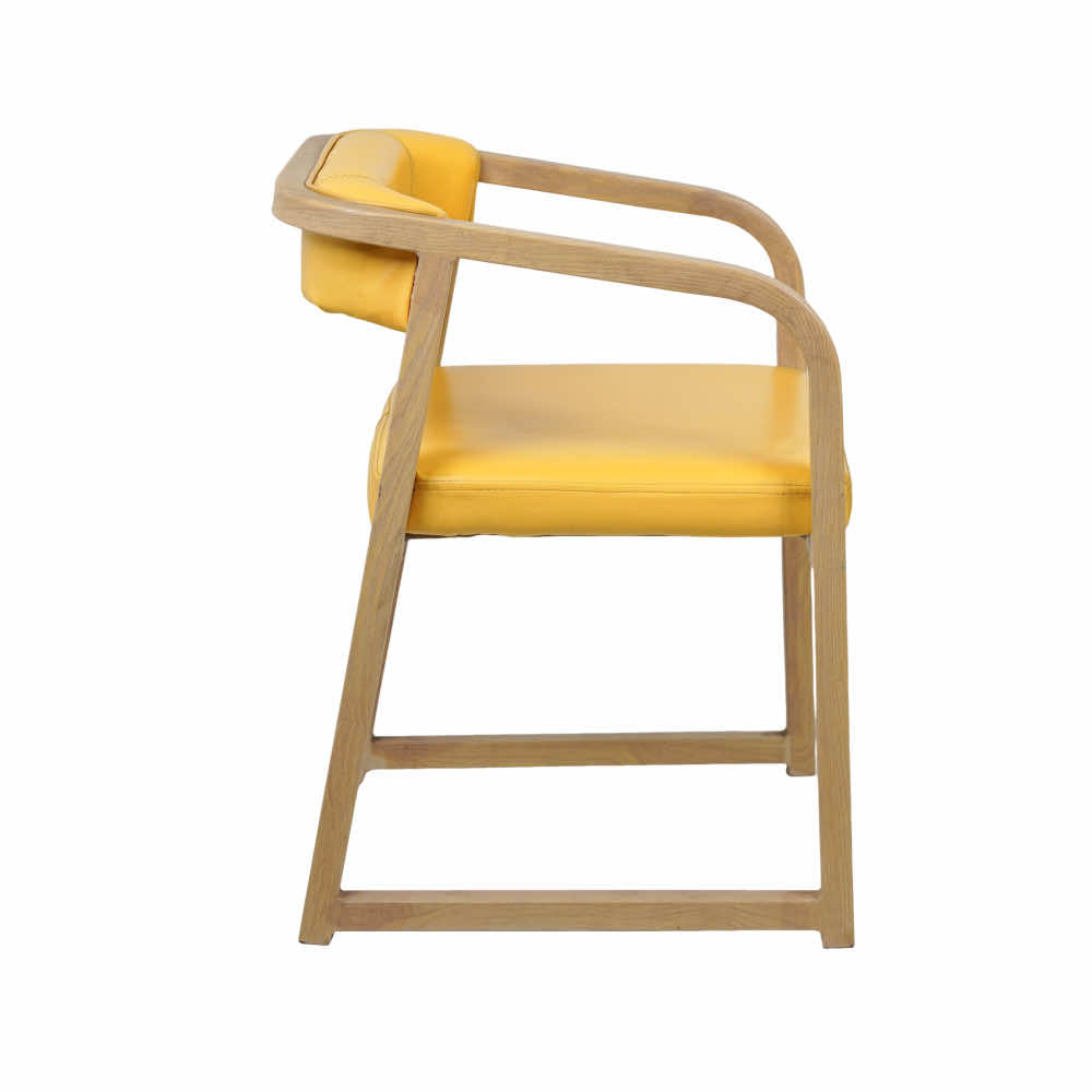 Fletch Metal Yellow Chair