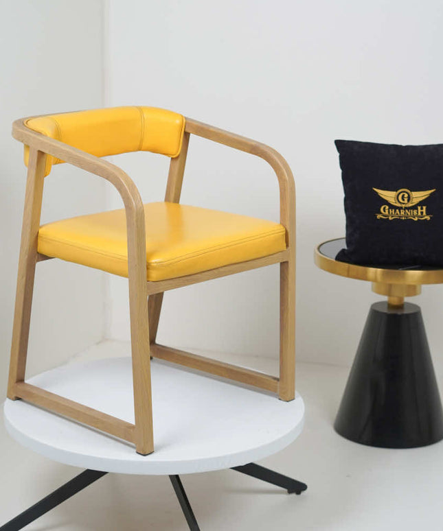 Fletch Metal Yellow Chair