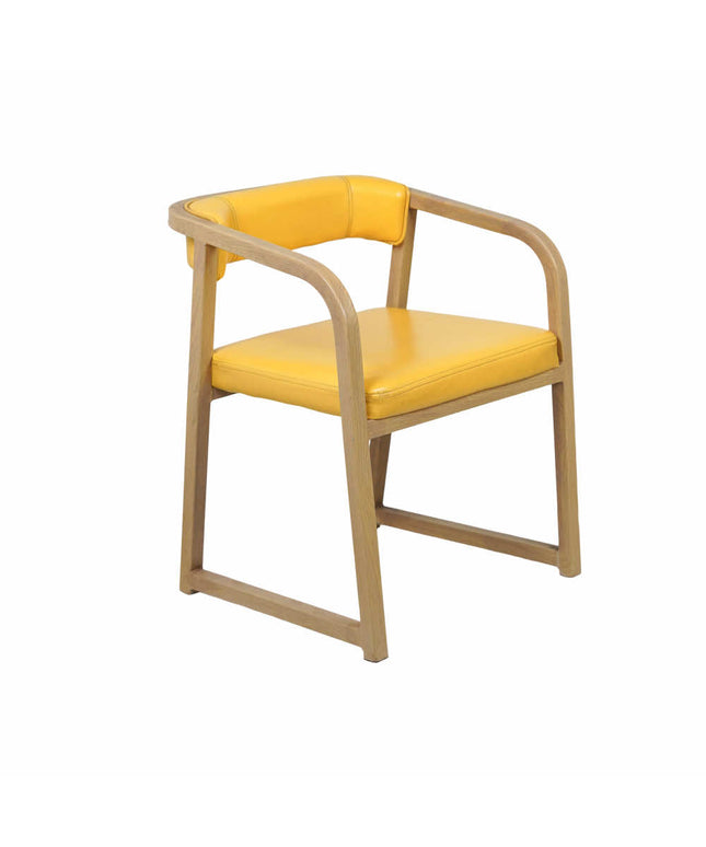 Fletch Metal Yellow Chair