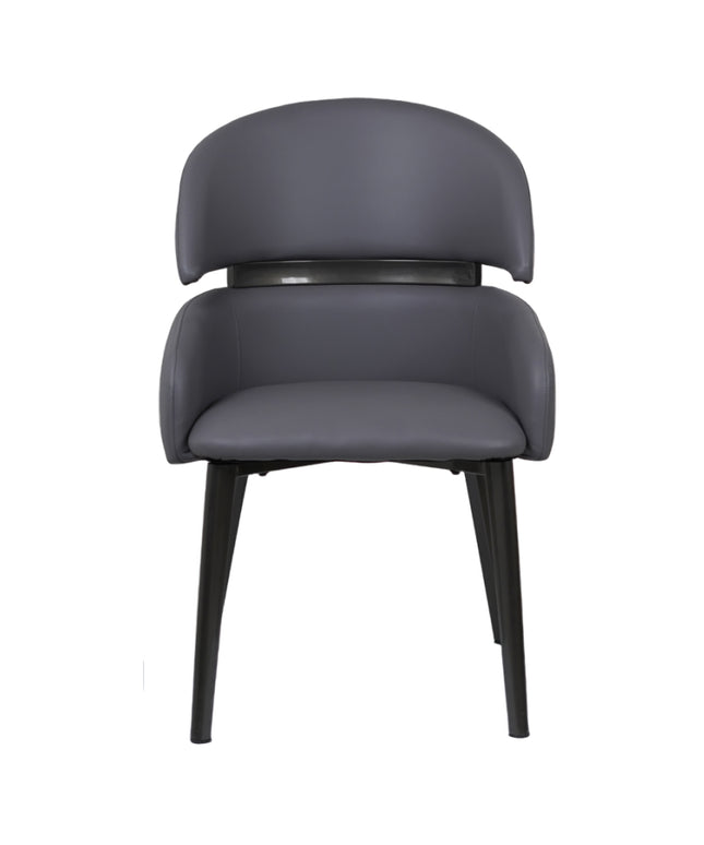 Frost Premium Dark Grey Dining Chairs for Restaurant