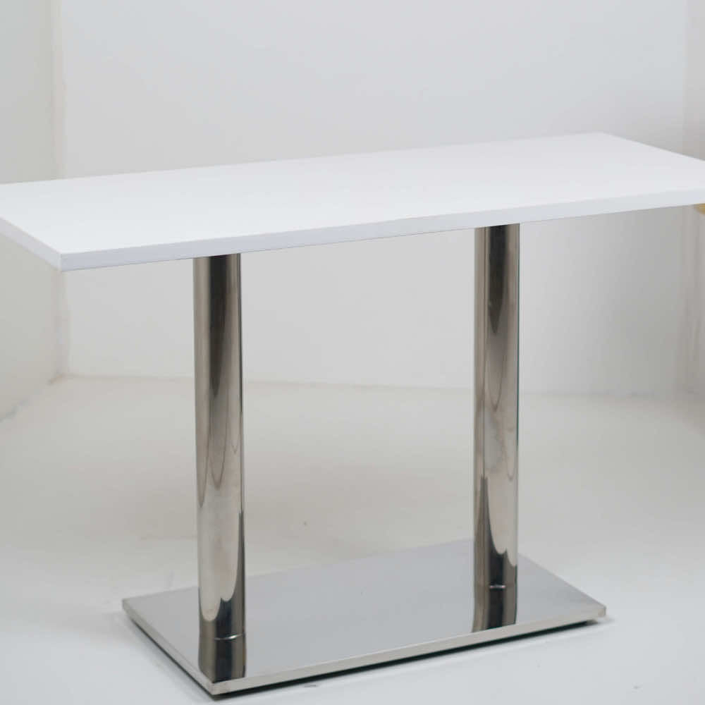 Ss Base Table Buy Ghana SS Double Pillar Restaurant Table Base White Top Wholesale ...