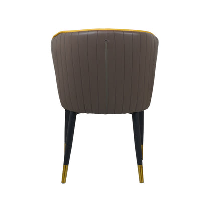 Glam Yellow Dining Chairs for Restaurant