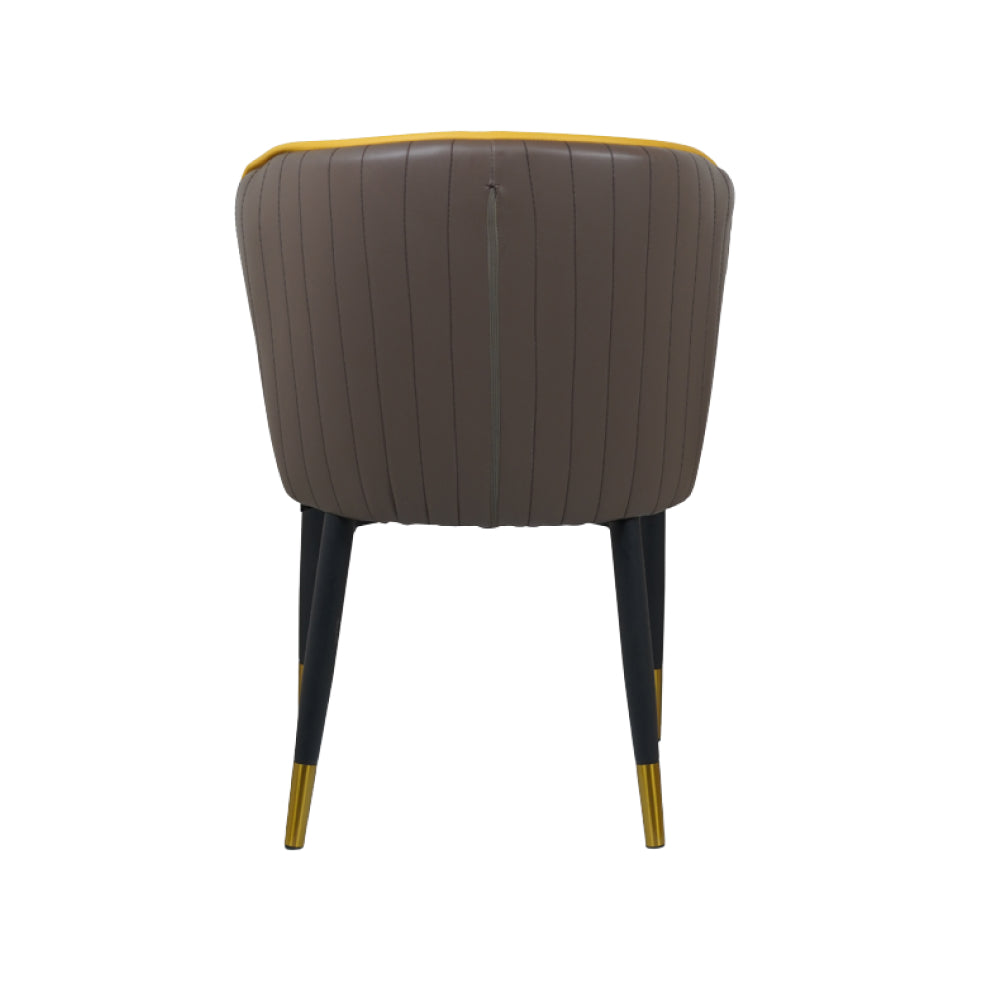Glam Yellow Dining Chairs for Restaurant