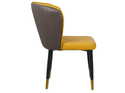 Glam Yellow Dining Chairs for Restaurant