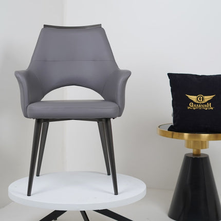 HOLO Premium Dining Chairs for Home or Restaurant Grey Color