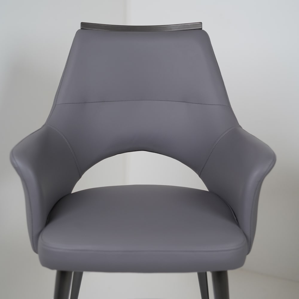 HOLO Premium Dining Chairs for Home or Restaurant Grey Color
