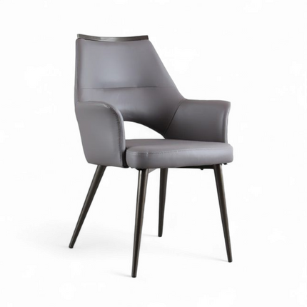 HOLO Premium Dining Chairs for Home or Restaurant Grey Color