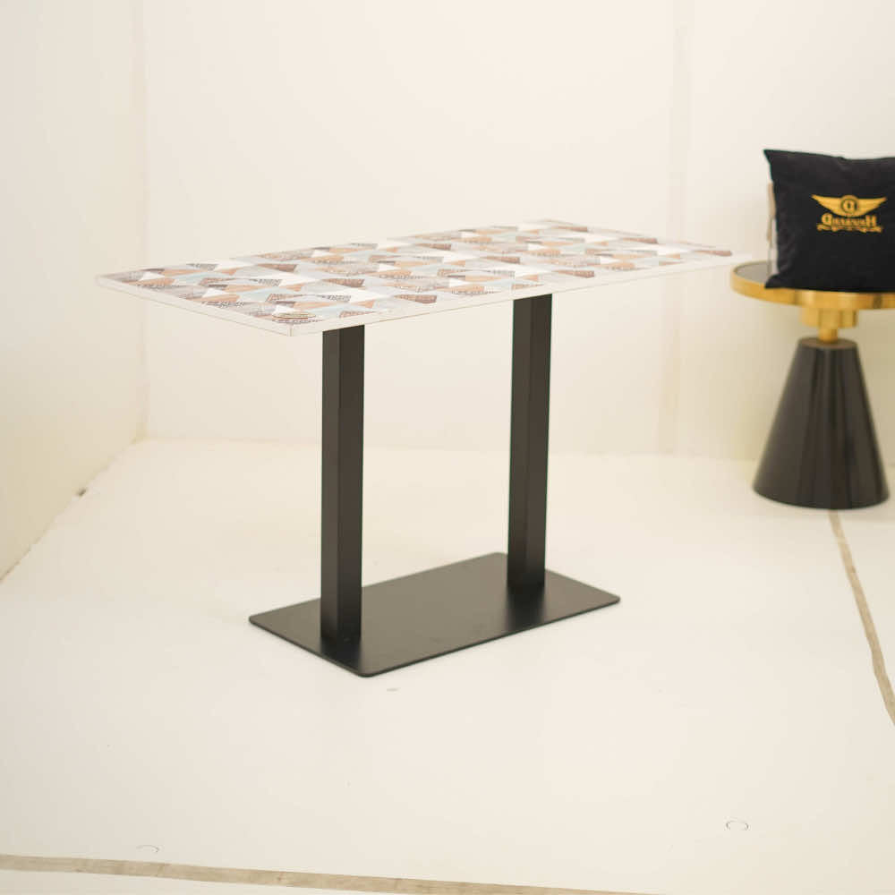 Icon MS Double Pillar Table Base Designer Top