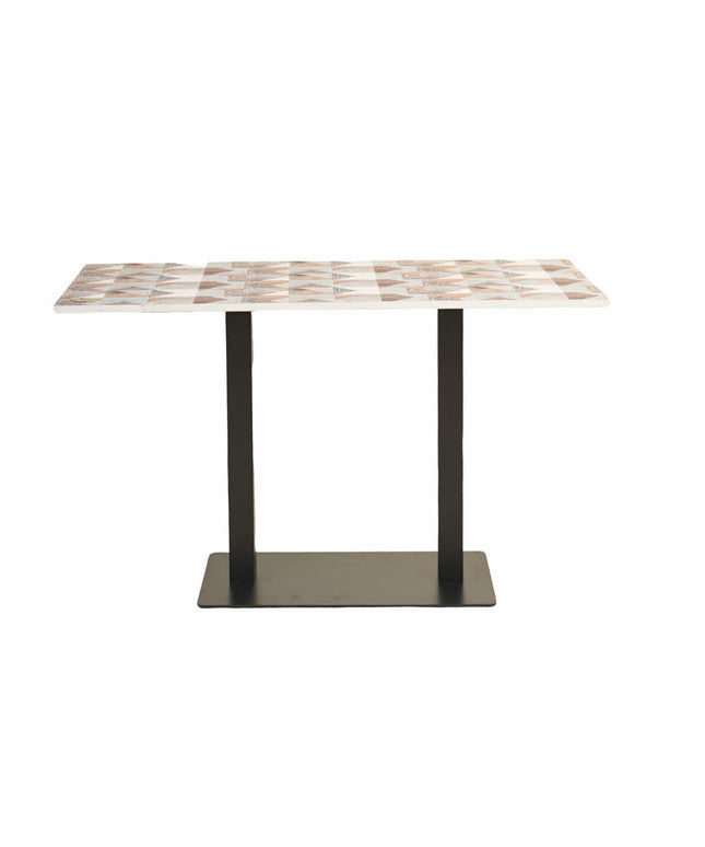 Icon MS Double Pillar Table Base Designer Top