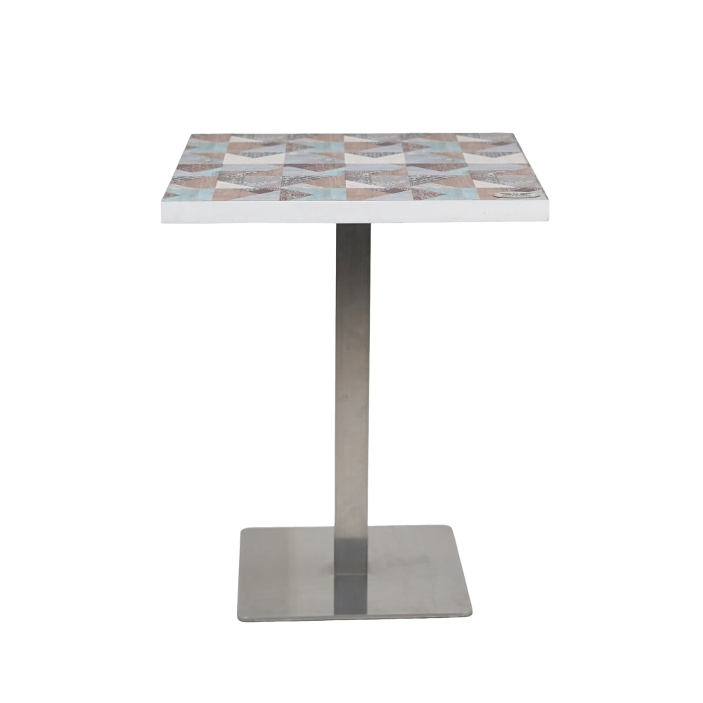 Icon SS 2 Seater Table With Designer Top