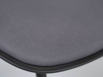 Ira Black PVC Cafe Chair