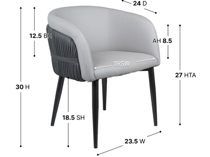 Jordan Luxury Dining Chair Gold