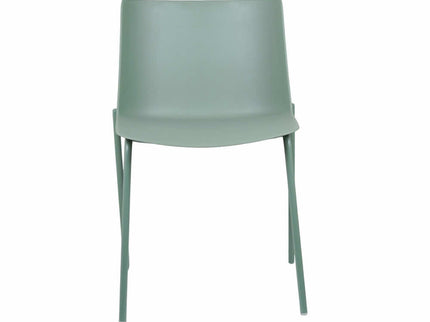 Lander Paster Grey Premium Cafe Chair