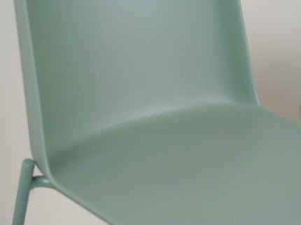 Lander Paster Grey Premium Cafe Chair