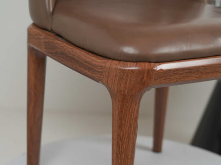 Leon Leather Dining Chair for Restaurant